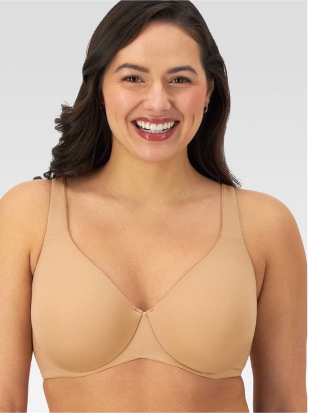 NWT Bali Women's Beautifully You Nude Minimizer Underwire Bra 36D